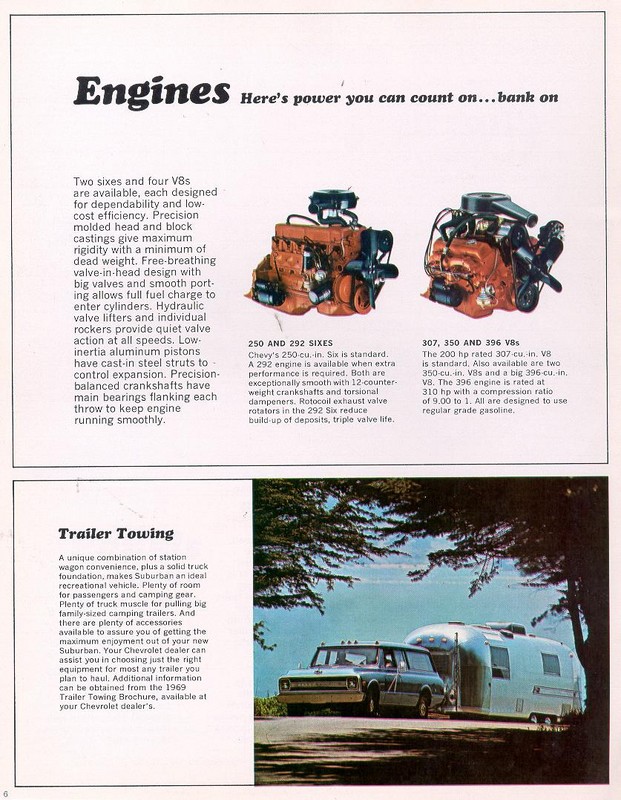 1969 Chevrolet Suburban Brochure Page 5
